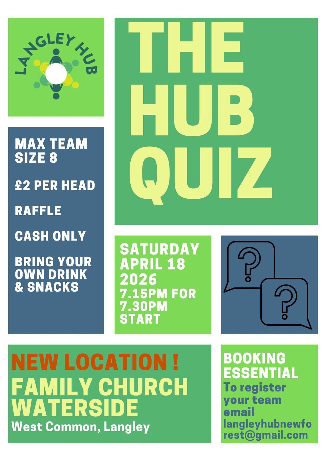 26 Apr Langley Hub Quiz