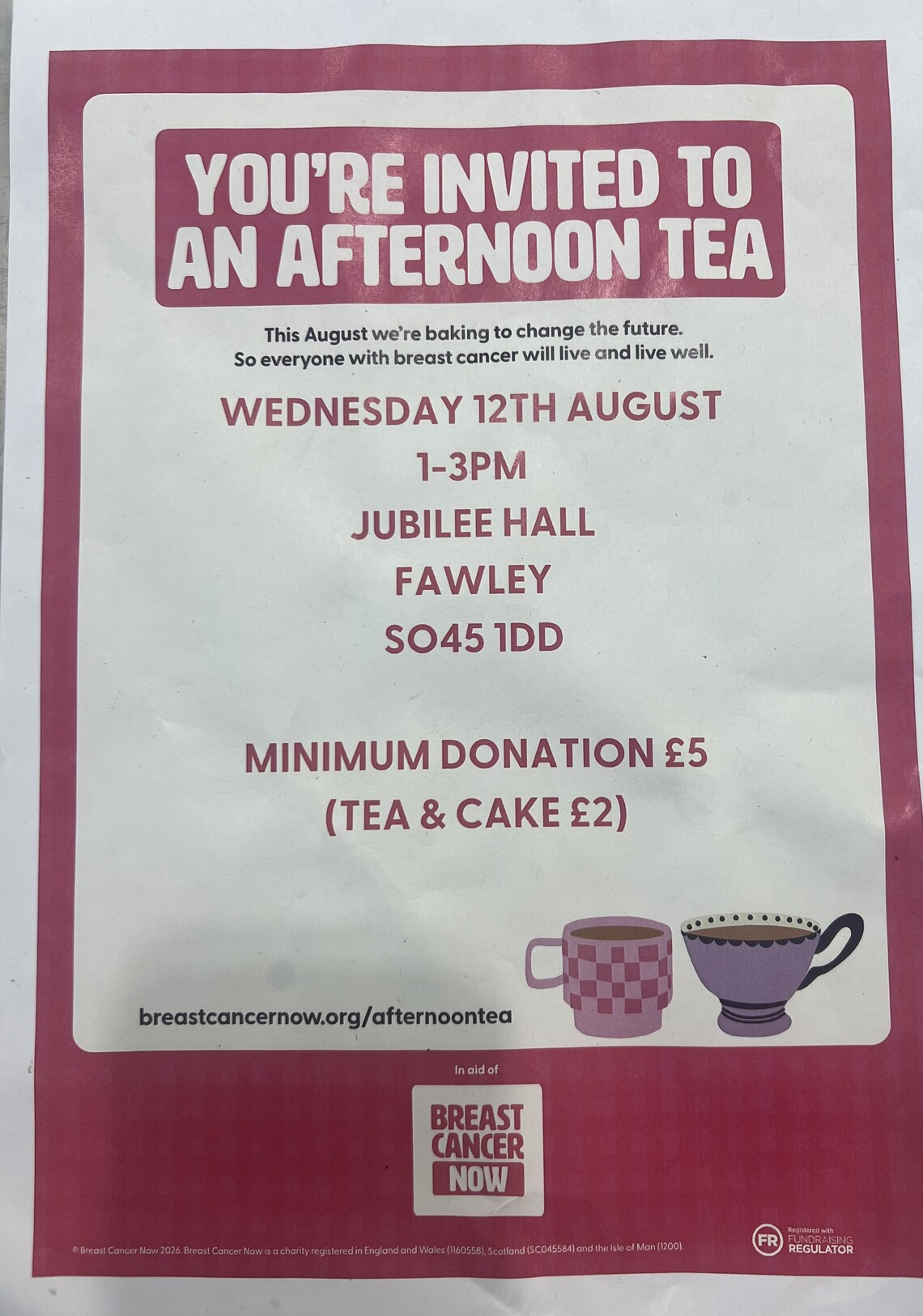 26 aug aft tea