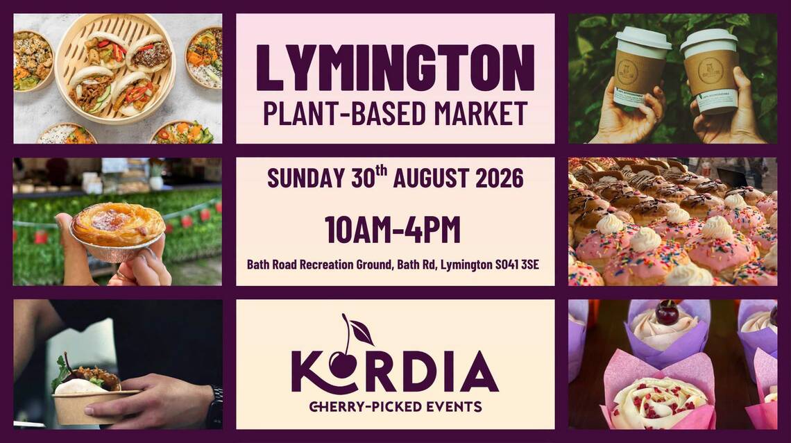 26 aug lymington plant based