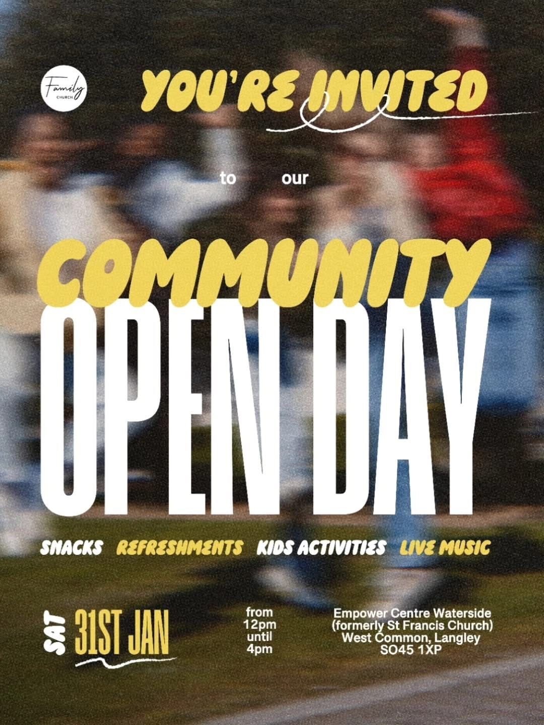 26 Jan Open Day empower centre