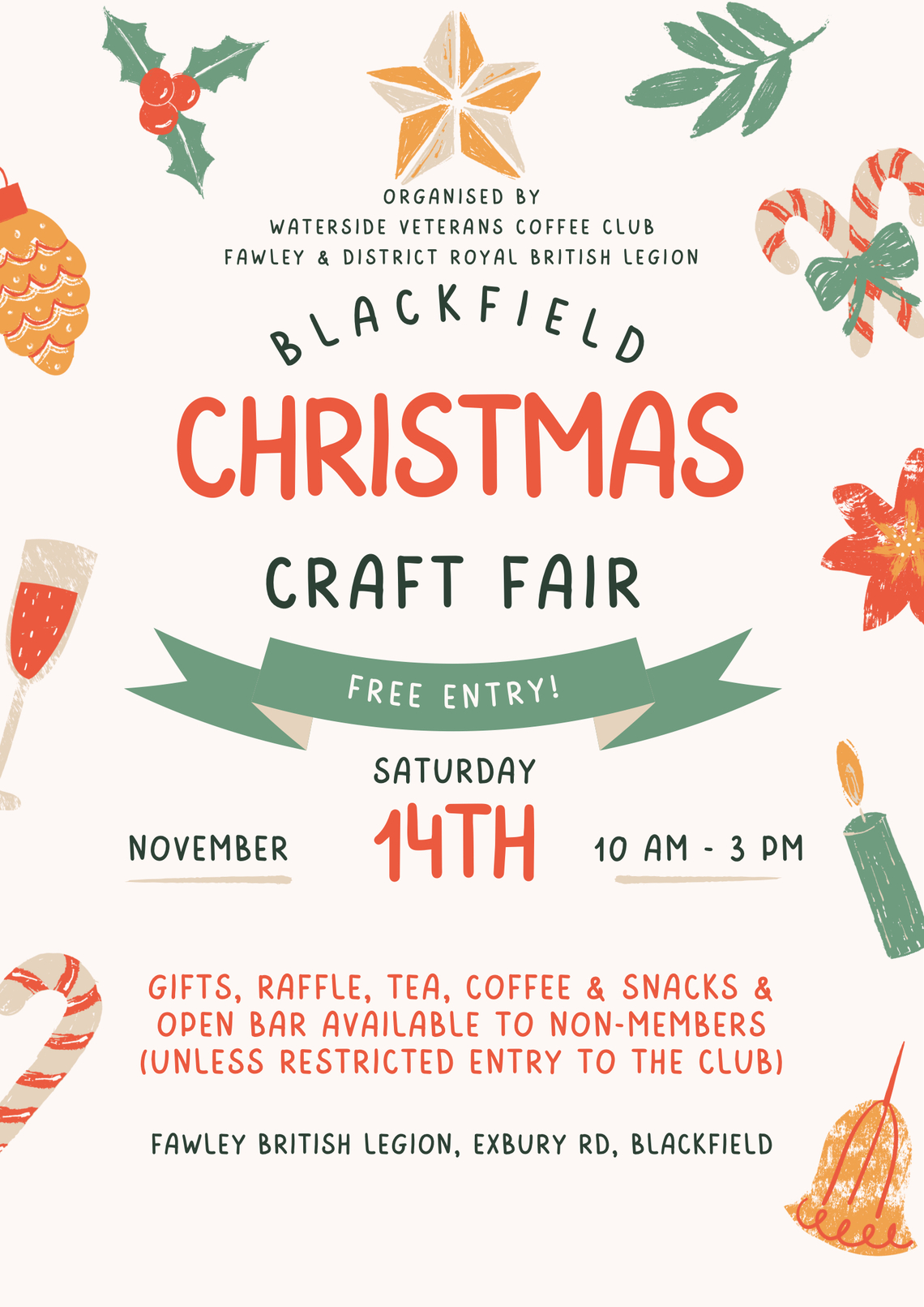 26 nov craft fair blackfield
