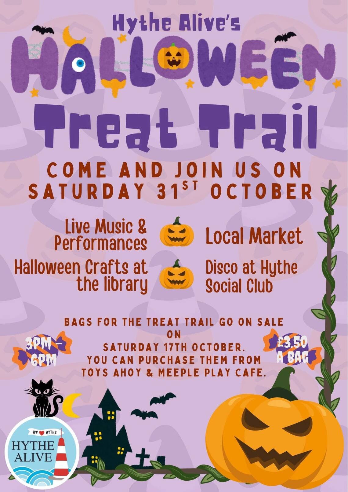 26 oct hythe treat trail