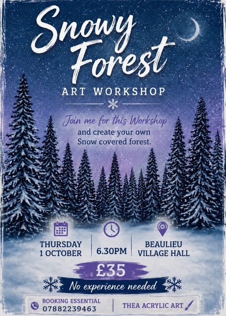 26 oct snowy art