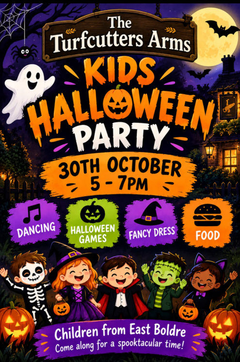 26 oct turfcutters halloween