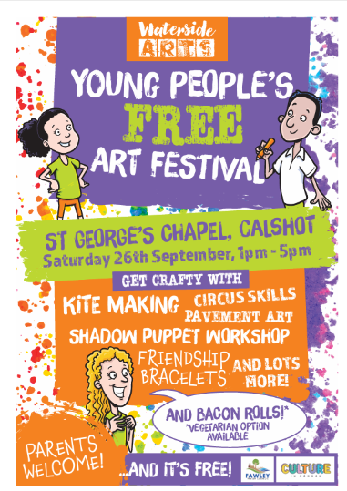 26 Sept calshot arts