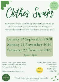 26 sept clothes swap