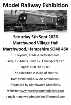 26 sept model railway