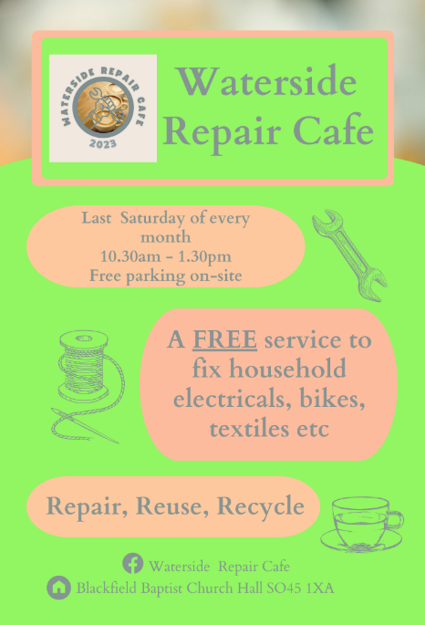 26 sept repair cafe