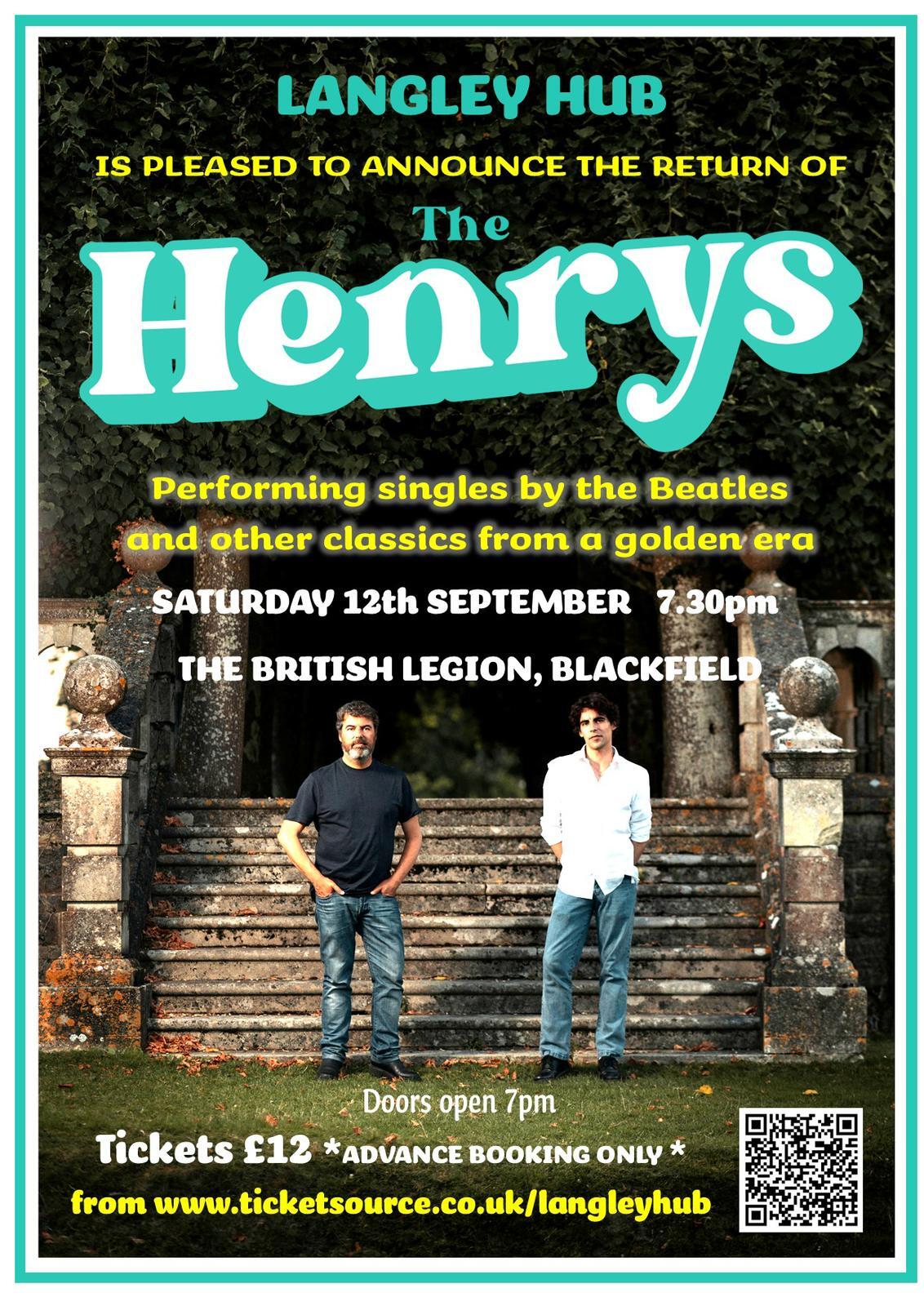 26 sept The Henrys