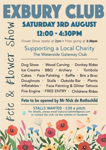 Exbury club Fete 2024