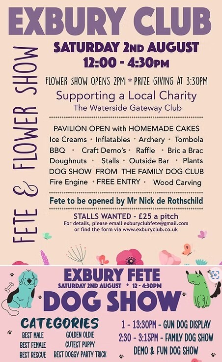 exbury fete 25