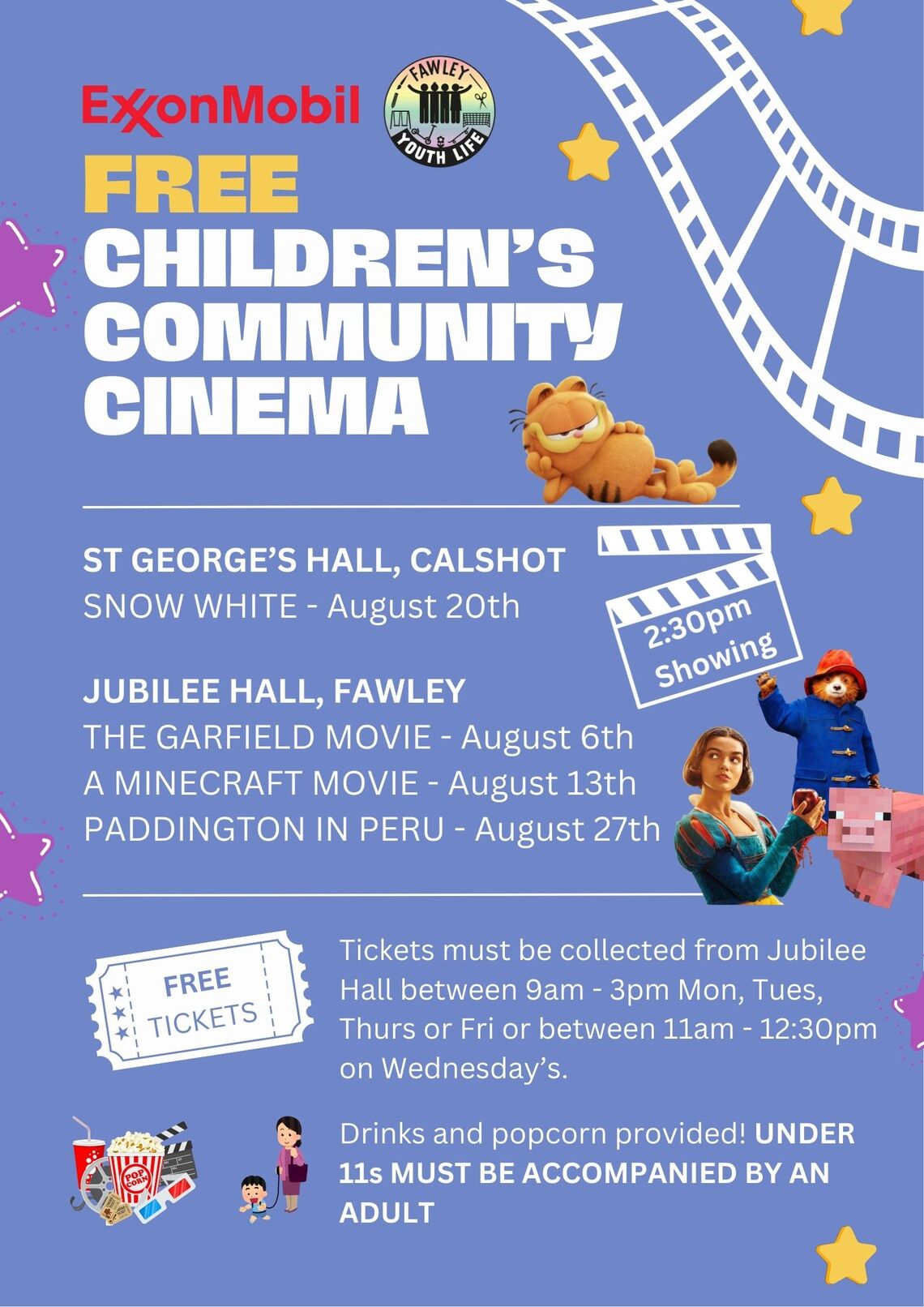 kids summer cinema 25
