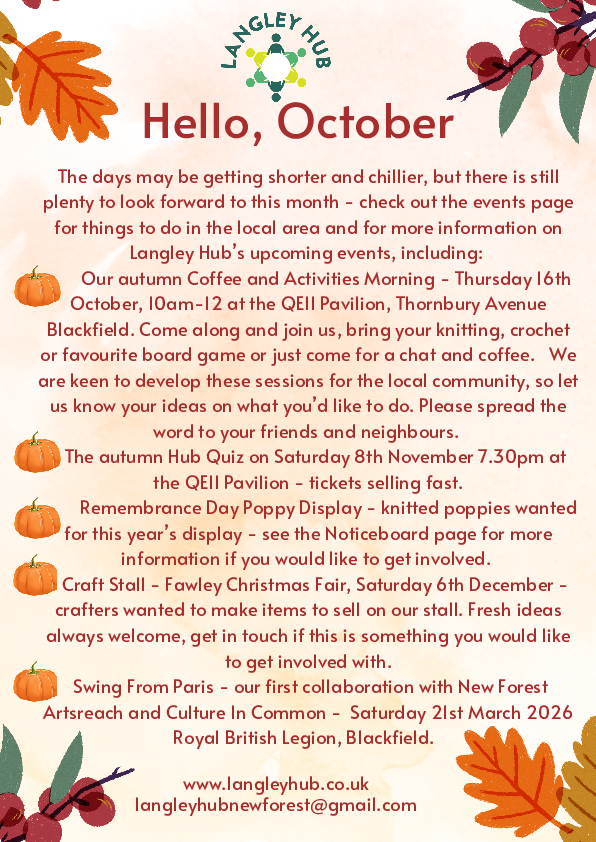 langley hub landing page oct 2025