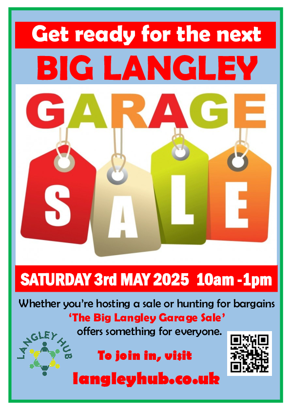 LH Garage Sale 3 May 2025