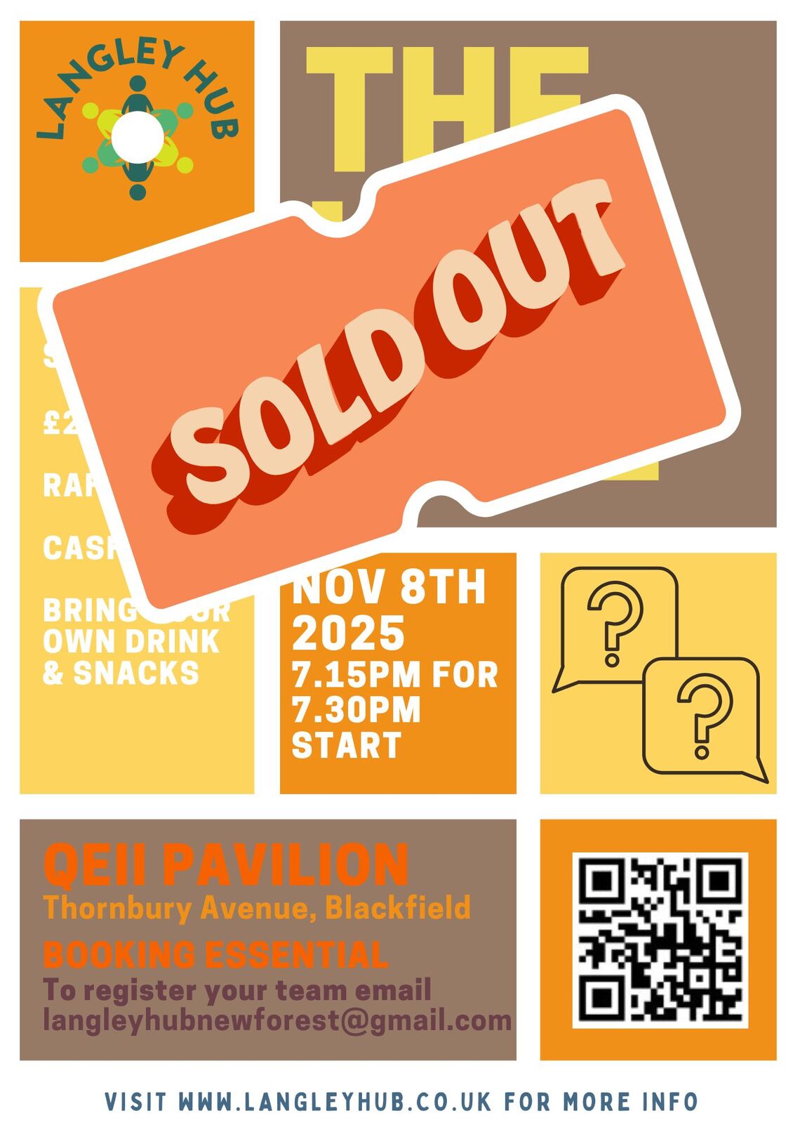 nov quiz sold out 25