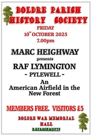 RAF Lymington talk Oct 25