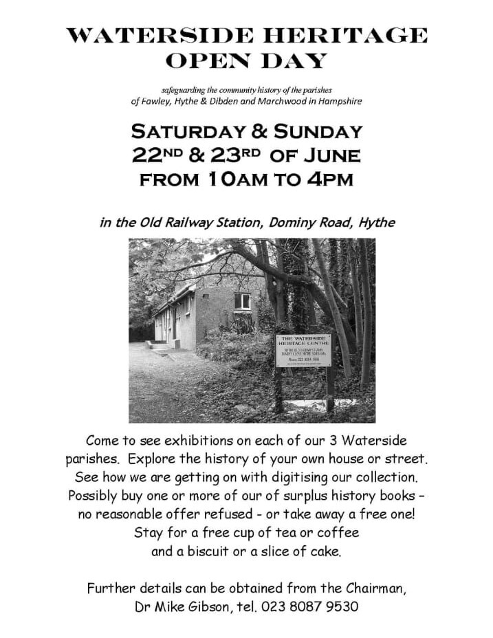 Waterside Heritage open Day 22 23 06 24