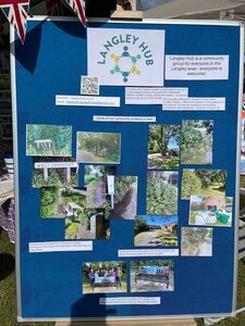 Langley Hub Stand at Fawley Armed Forces Day