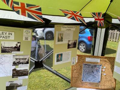 Langley Hub Stand at Fawley Armed Forces Day